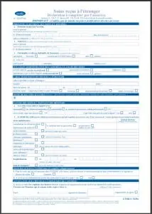 formulaire s3125 securite sociale