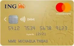 mastercard gold ing