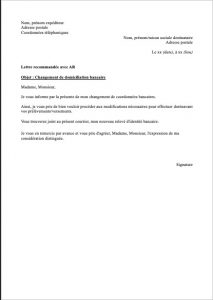 domiciliation bancaire
