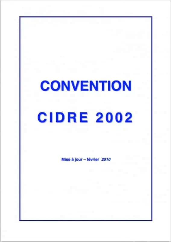 convention cidre habitation assurance 2002