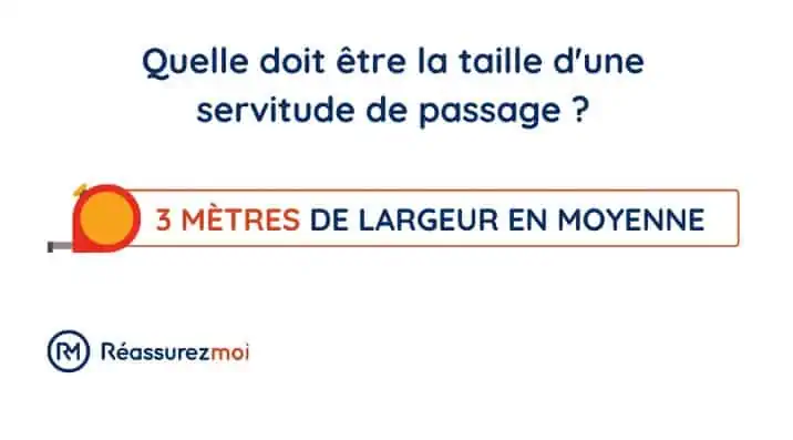taille servitude passage