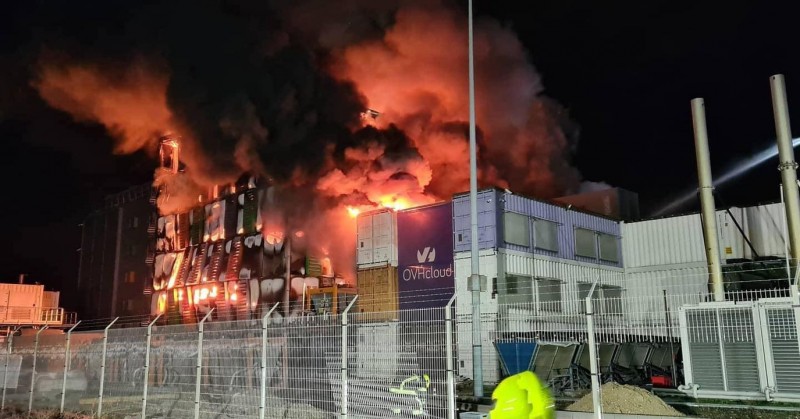 incendie ovh