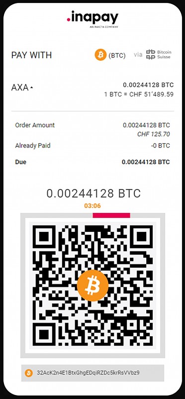 portail paiement bitcoins axa 2