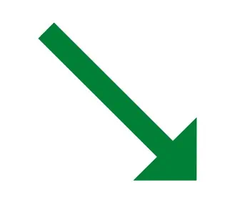 fleche verte vers le bas