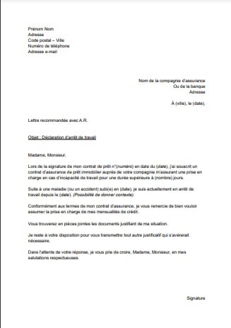 lettre_prise_charge_assurance_pret