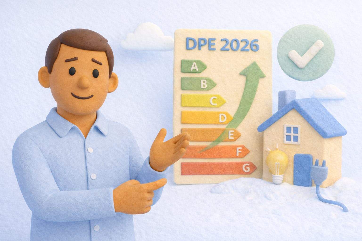 DPE 2026 : les logements chauffés à l’électricité pourraient grimper d’une classe sans travaux