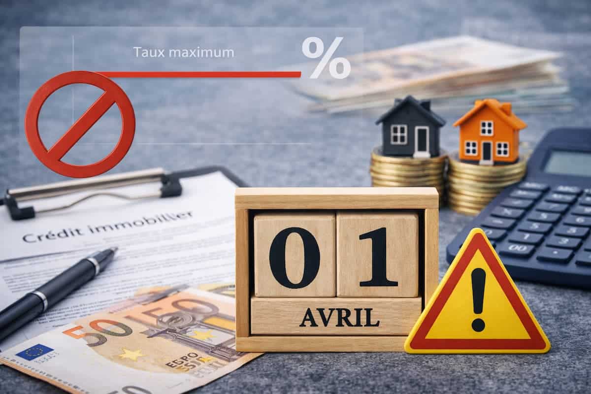 Crédit immobilier : les taux que les banques ne peuvent pas dépasser à partir du 1er avril