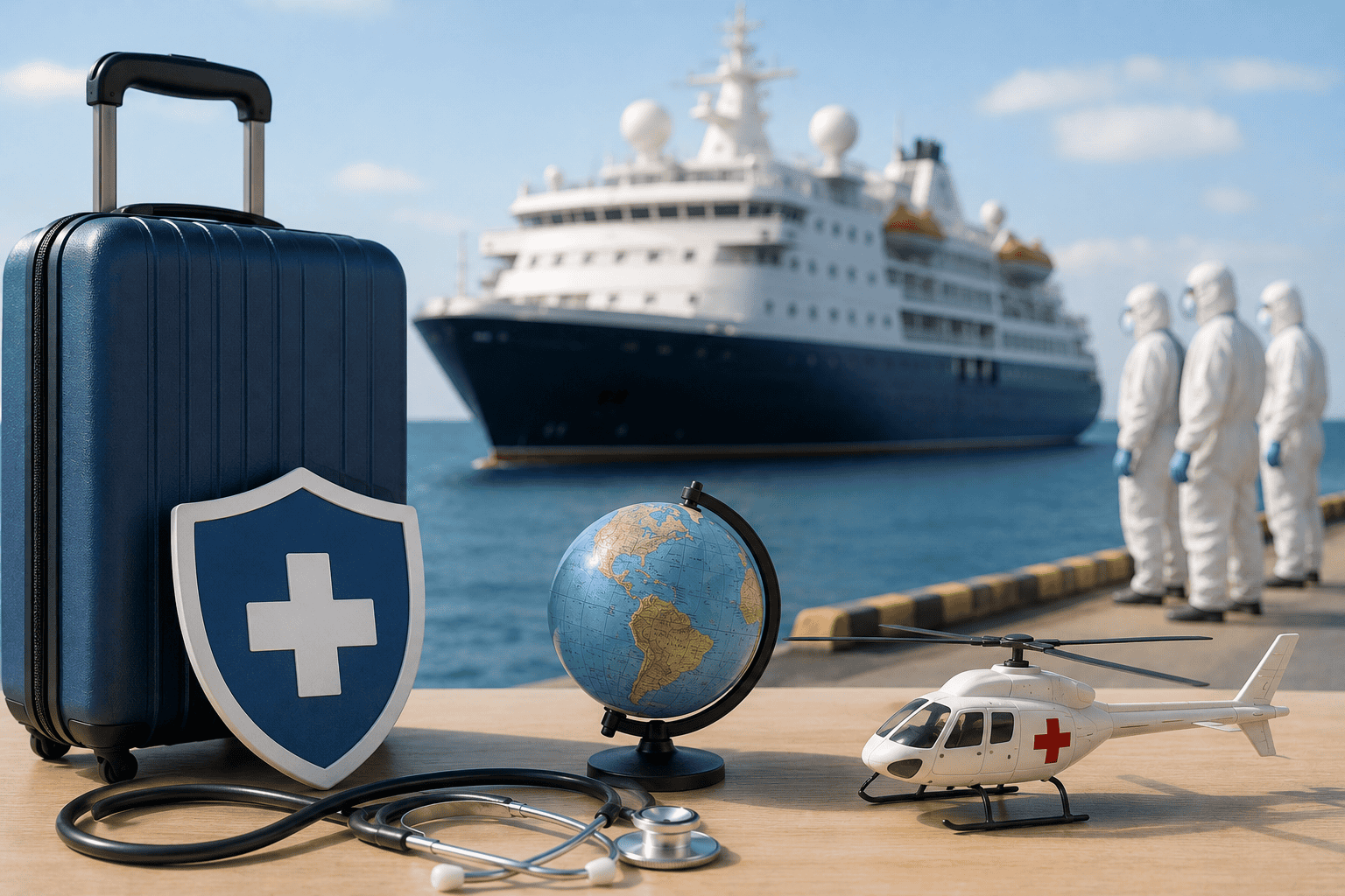 Maladie grave à bord d&rsquo;un navire : que couvre vraiment votre assurance voyage ?