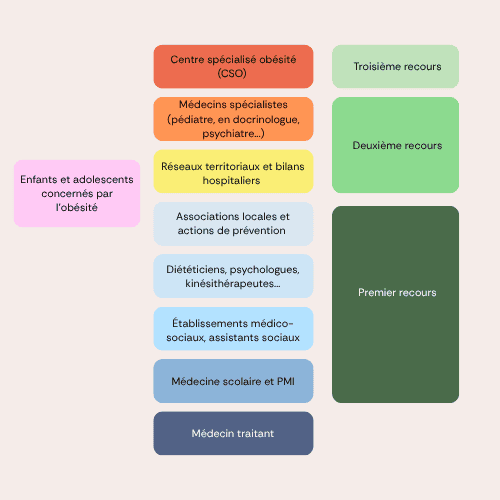parcours de prise en charge de l'obésité