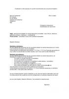 courrier resiliation assurance professionnelle